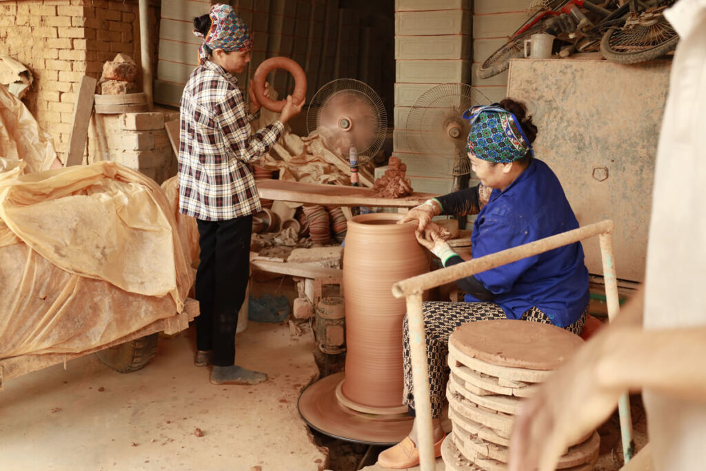 ベトナム フーラン村の職人は手先が器用