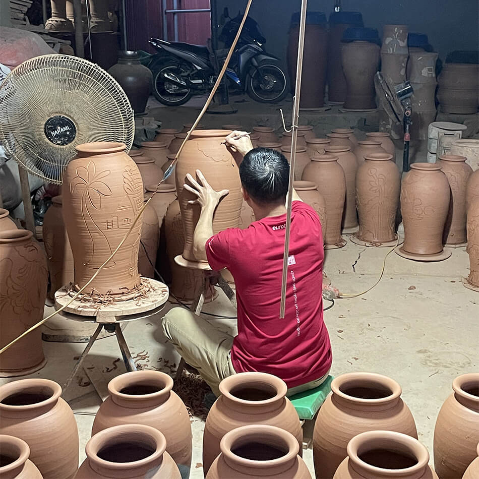 ベトナム フーラン村の職人は手先が器用