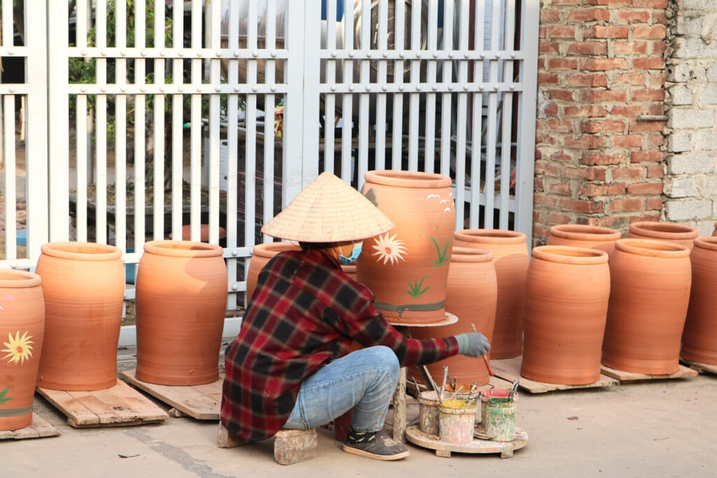 ベトナム フーラン村の様子