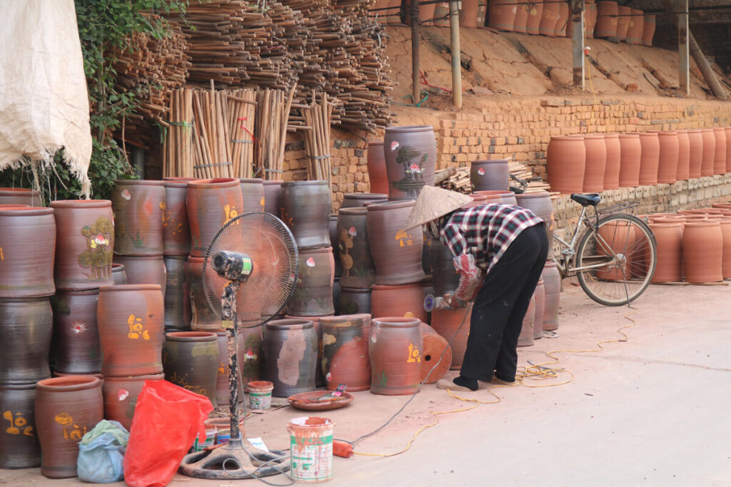 ベトナム フーラン村の様子