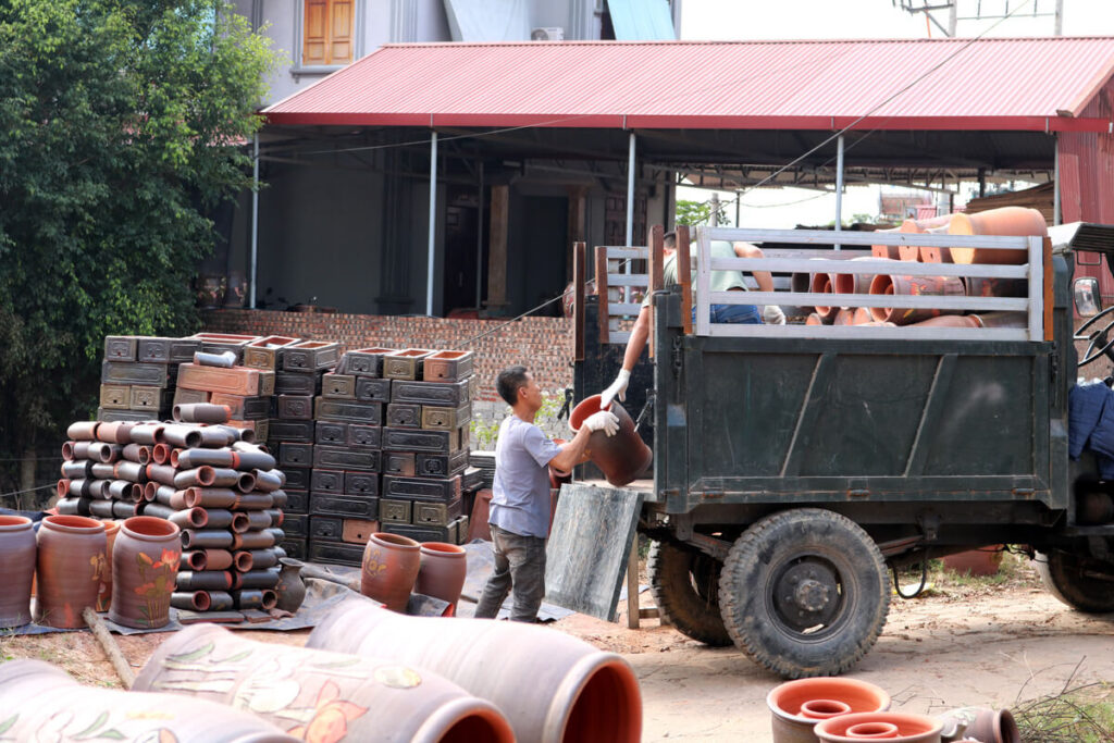 ベトナム フーラン村の様子